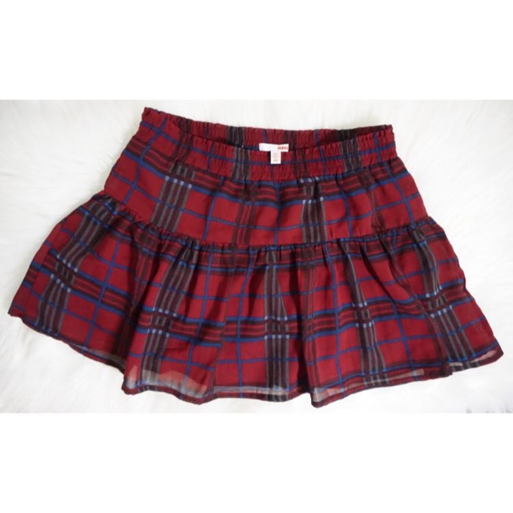 ❌SOLD❌ - Bongo Plaid Skirt